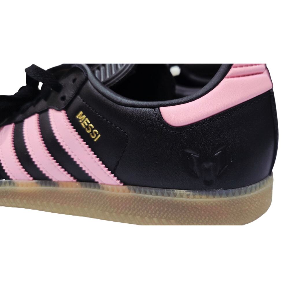Adidas Samba Messi Inter Miami CF - Black Pink - Men's 10.5 - NWT - JP7845 - Picture 5 of 10